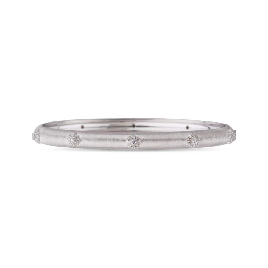 Buccellati Macri Bombe Diamond Bracelet in 18K Gold | Luxury Italian Jewelry