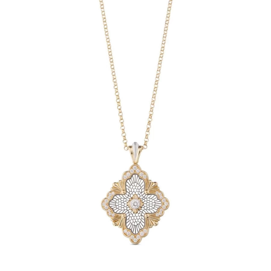 Buccellati Opera Tulle Maxi Pendant Necklace - Exquisite Luxury Jewelry