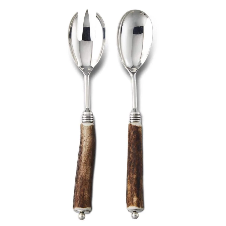 Buccellati Cervino Premium Salad Serving Fork - Elegant Dining Utensil for Entertaining