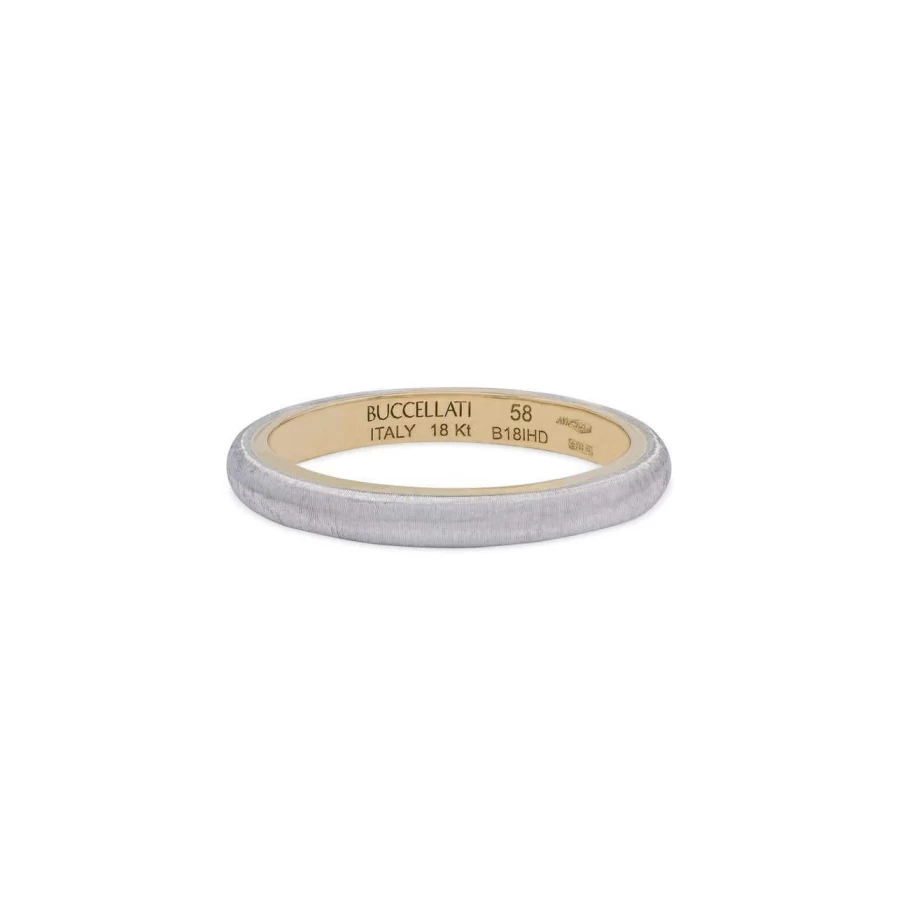 Buccellati Fedi Eternelle 18K Gold Diamond Wedding Band - Luxury Italian Jewelry