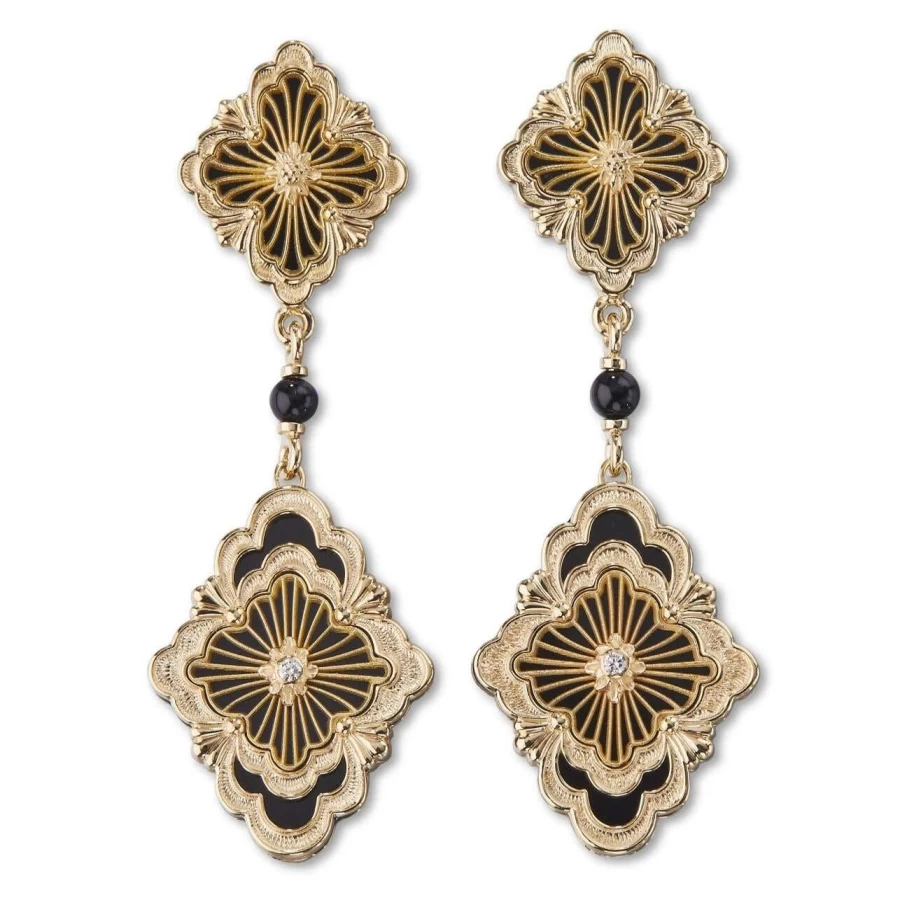 Buccellati Opera Tulle Earrings | Luxury Italian Gold Jewelry