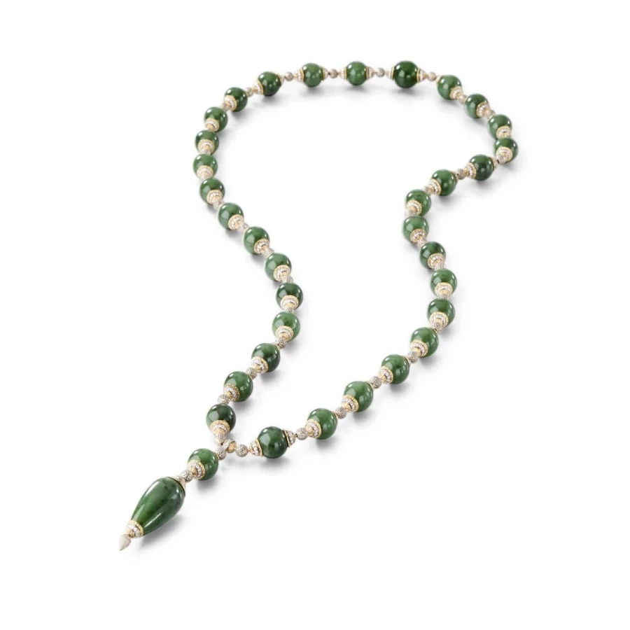 Buccellati Diamond Umbilical Necklace | 18K Gold Luxury Collana Ombelicali