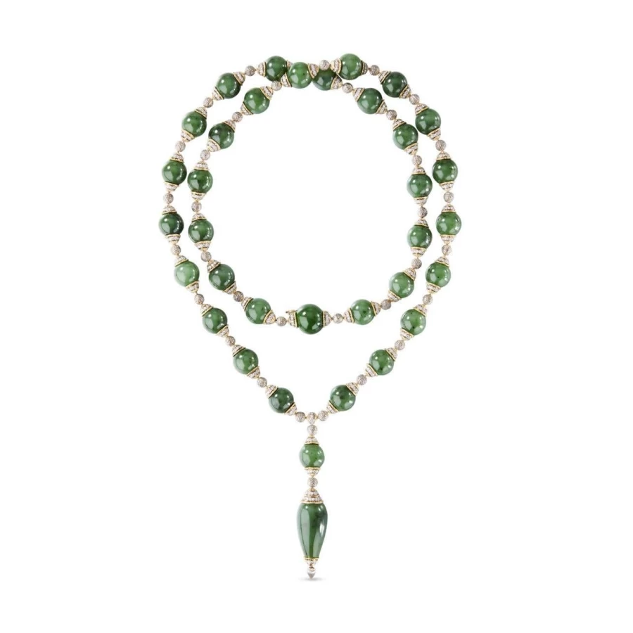 Buccellati Diamond Umbilical Necklace | 18K Gold Luxury Collana Ombelicali