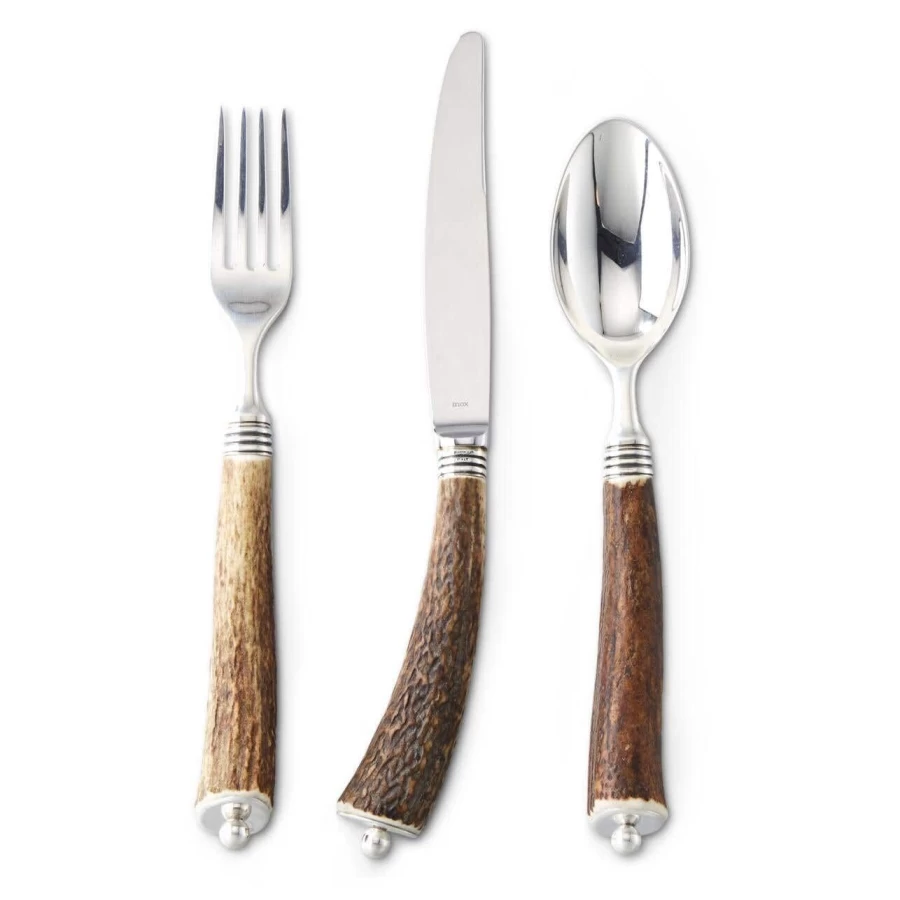 Buccellati Cervino 18-Piece Flatware Set - Premium Stainless Steel Cutlery for Elegant Dining