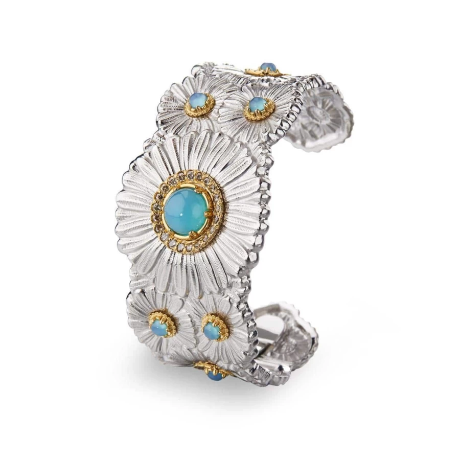 Buccellati Blossoms Color Bracelet - Luxury Floral Design Handcrafted Jewelry