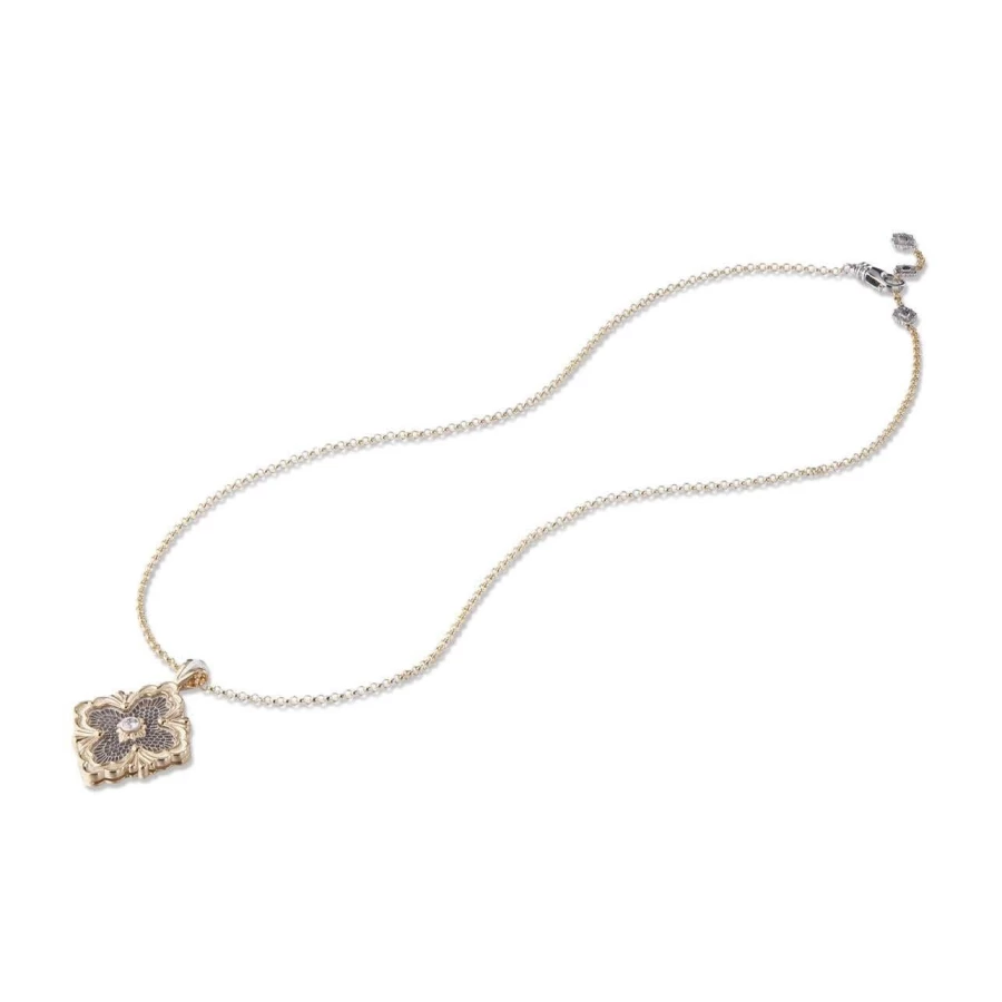 Buccellati Opera Tulle Maxi Pendant Necklace | Luxury Italian Gold Jewelry