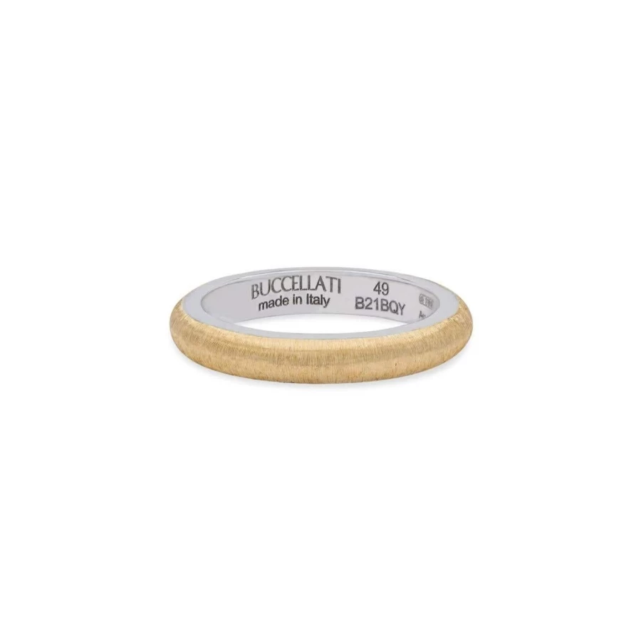 Buccellati Fedi Eternelle 18K Gold Diamond Ring - Luxury Italian Jewelry