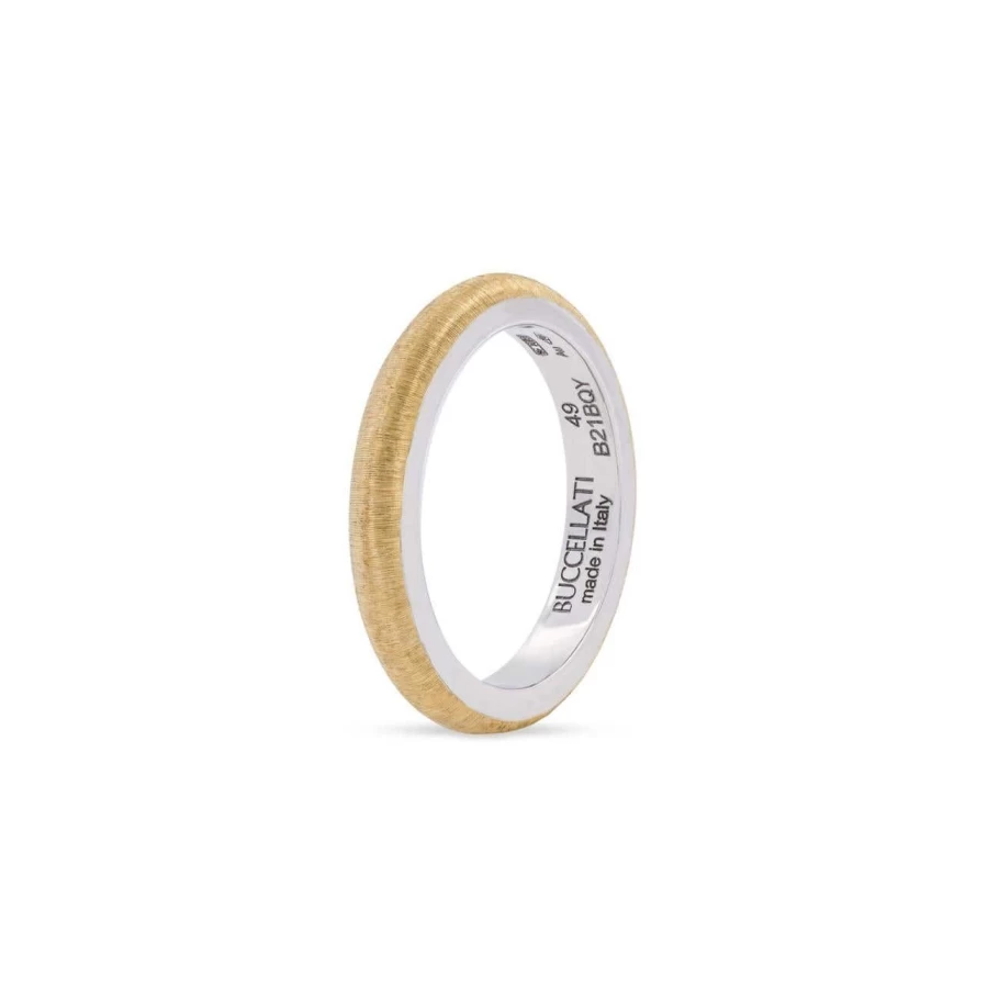 Buccellati Fedi Eternelle 18K Gold Diamond Ring - Luxury Italian Jewelry