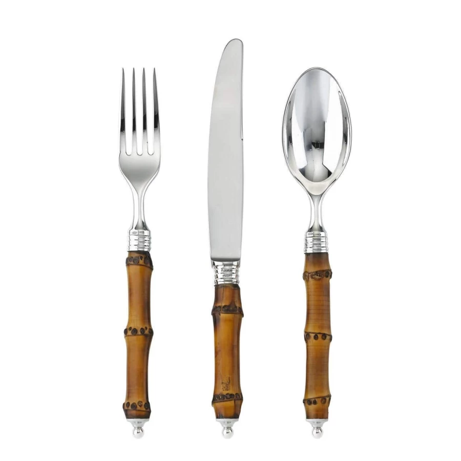 Buccellati Tahiti Luxury Flatware Set - Premium Stainless Steel Cutlery Collection