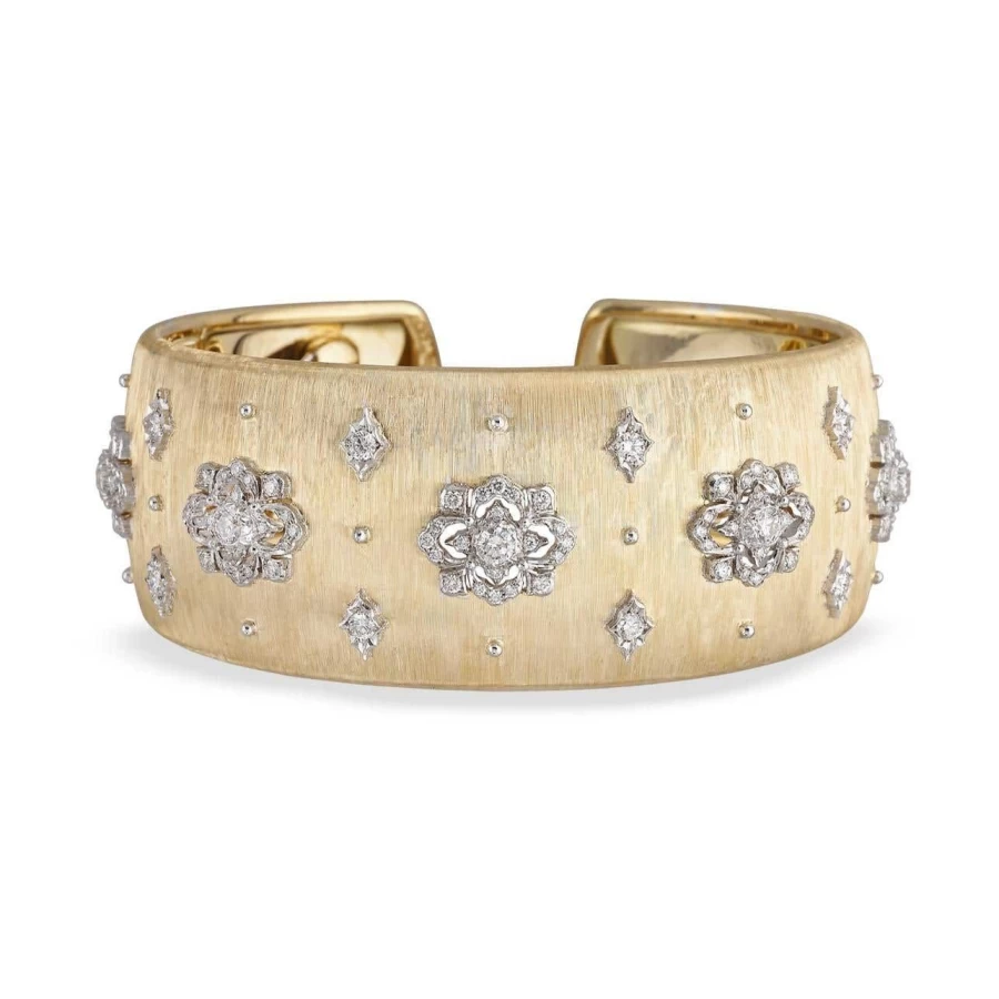 Buccellati Opera High Jewellery Bracelet | Luxury Italian Gold & Diamond Bracelet