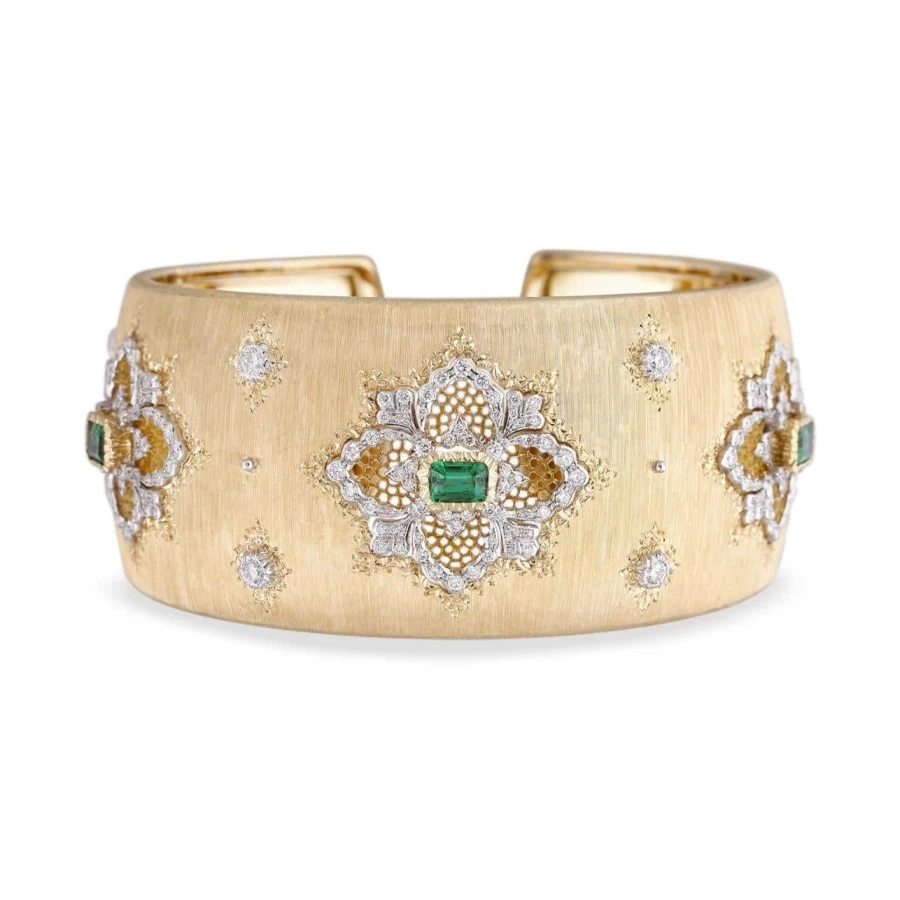 Buccellati Opera High Jewellery 18K Gold Diamond Bracelet