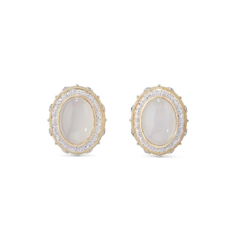 Buccellati Macri Color Gemstone 18K Gold Earrings for Women Luxury Italian Jewelry