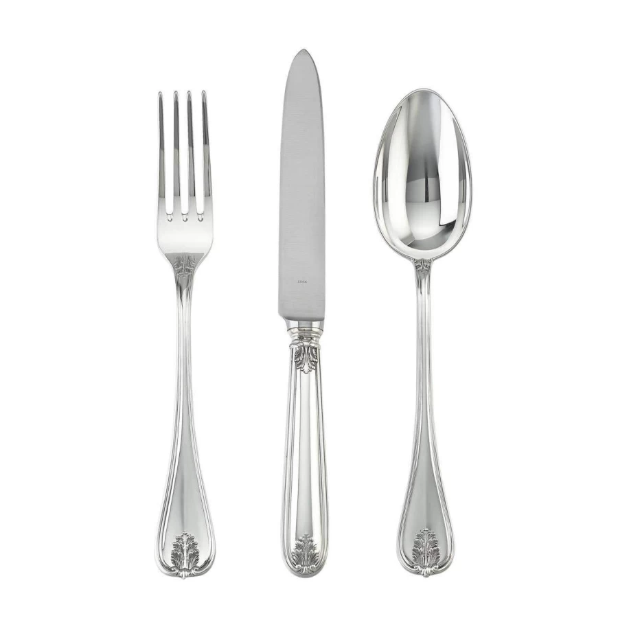 Buccellati Laura 18-Piece Flatware Set - Luxury Stainless Steel Cutlery Collection