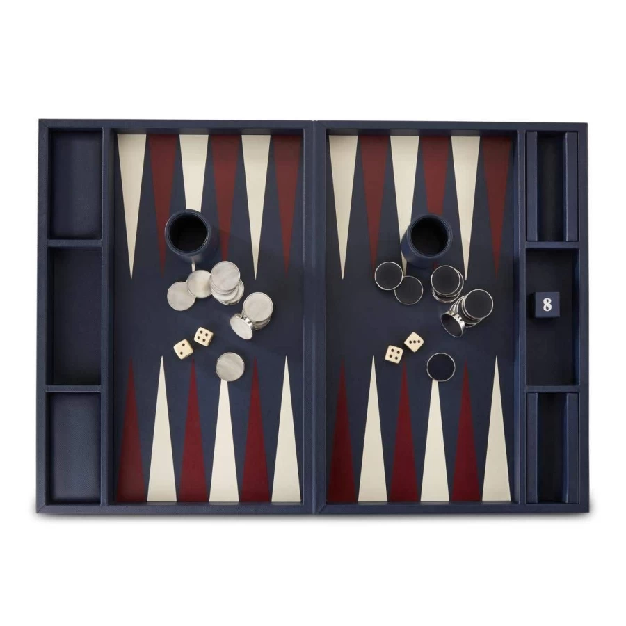 Buccellati Opera Luxury Backgammon Set - Elegant Board Game for Collectors