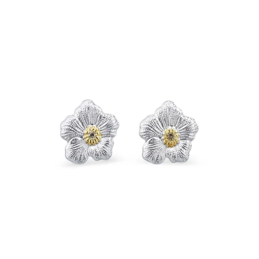 Buccellati Blossoms Diamond Earrings | Luxury Floral Design Earrings