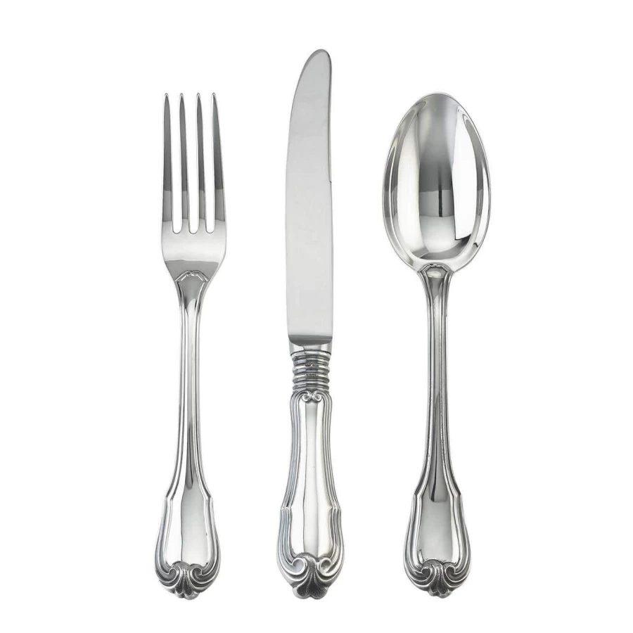 Buccellati Borgia Luxury Flatware Set - Premium Stainless Steel Cutlery Collection