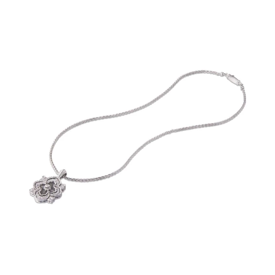 Buccellati Opera Tulle Premium Diamond Pendant Necklace 18K Gold Luxury Jewelry