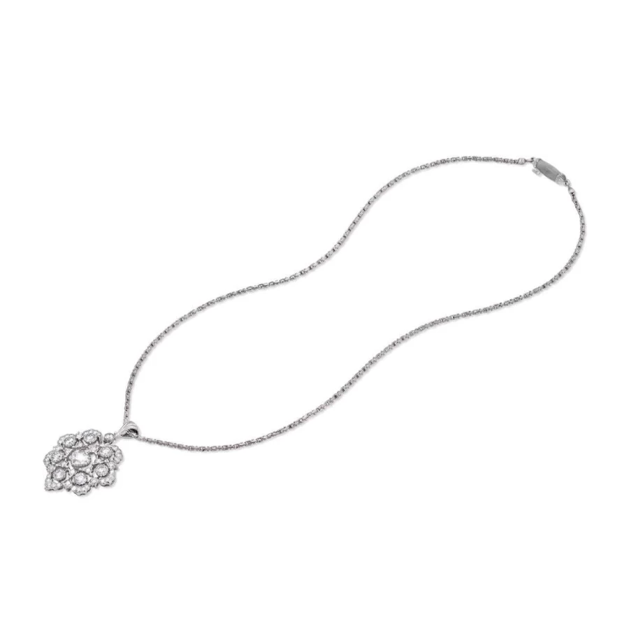 Buccellati Ghirlanda Pendant Necklace - Exquisite Floral Design Luxury Jewelry