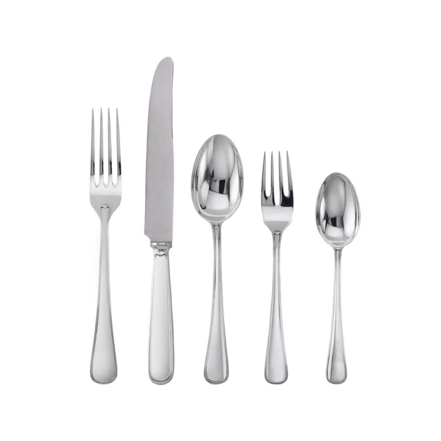 Buccellati Milano Premium Flatware Set - Elegant Stainless Steel Cutlery Collection