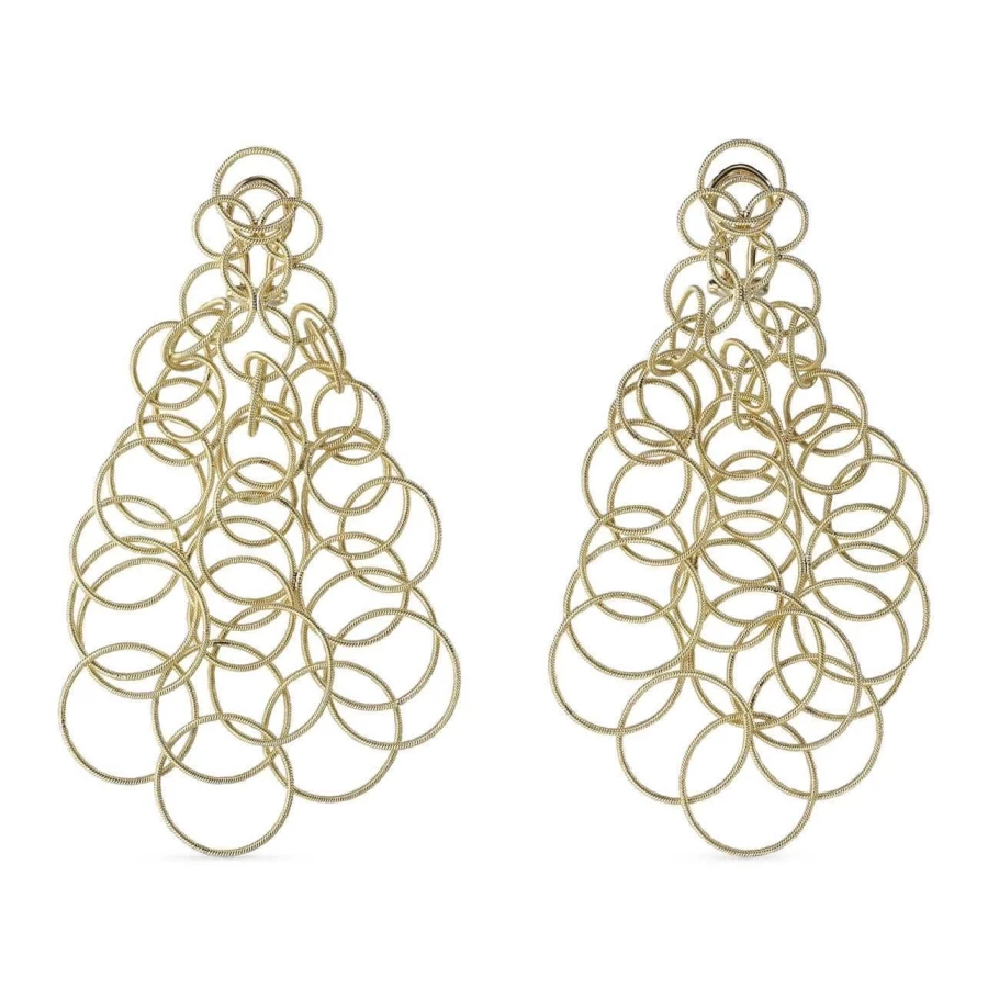 Buccellati Hawaii Inspired Luxury Earrings for Women - Elegant Tropical Design