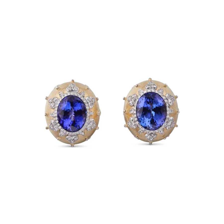 Buccellati Macri Color Gemstone Earrings | Luxury Italian Jewelry