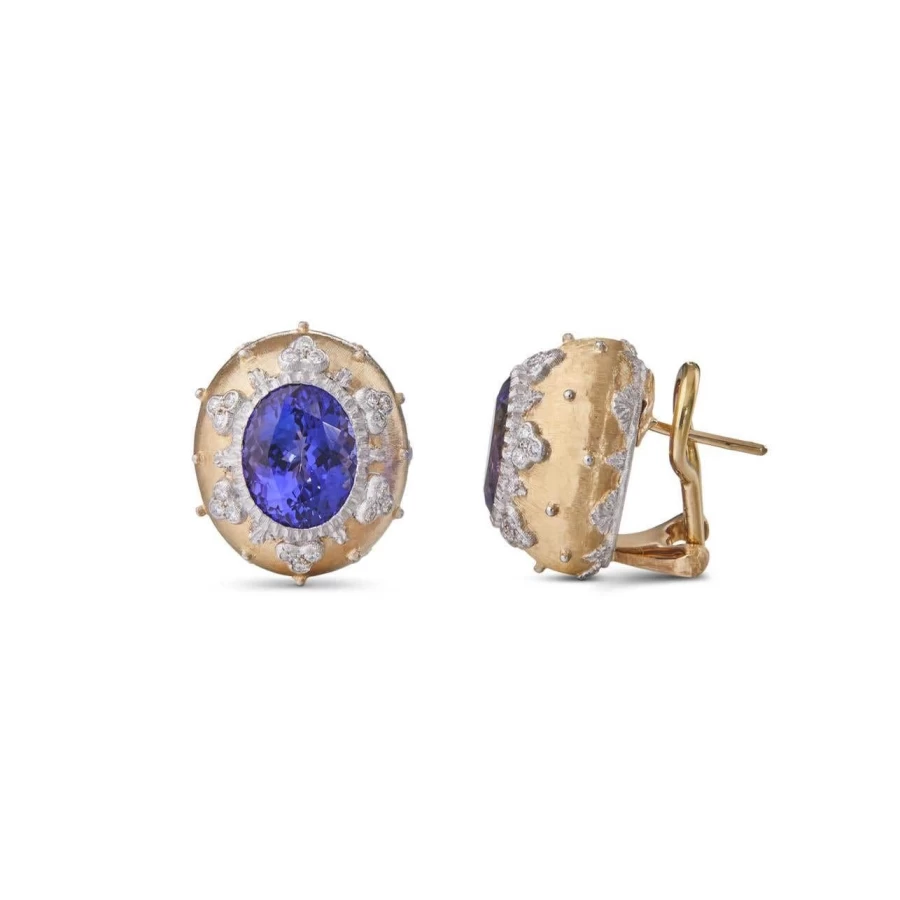 Buccellati Macri Color Gemstone Earrings | Luxury Italian Jewelry