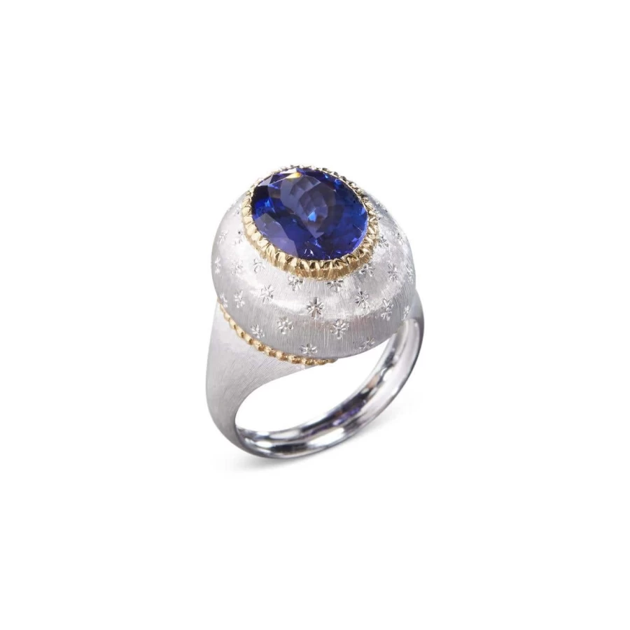 Buccellati Macri Color Ring - Exquisite Italian Jewelry with Vibrant Gemstones