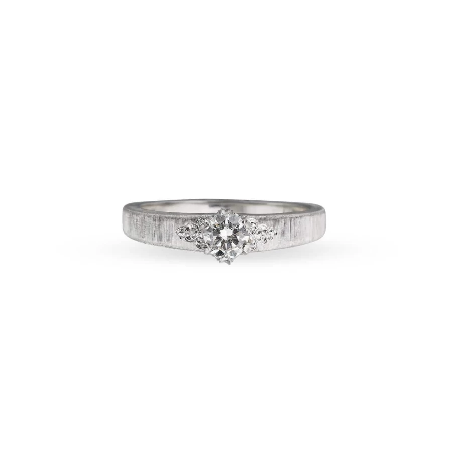 Buccellati Giulietta Diamond Ring - Luxury 18K Gold Band for Women