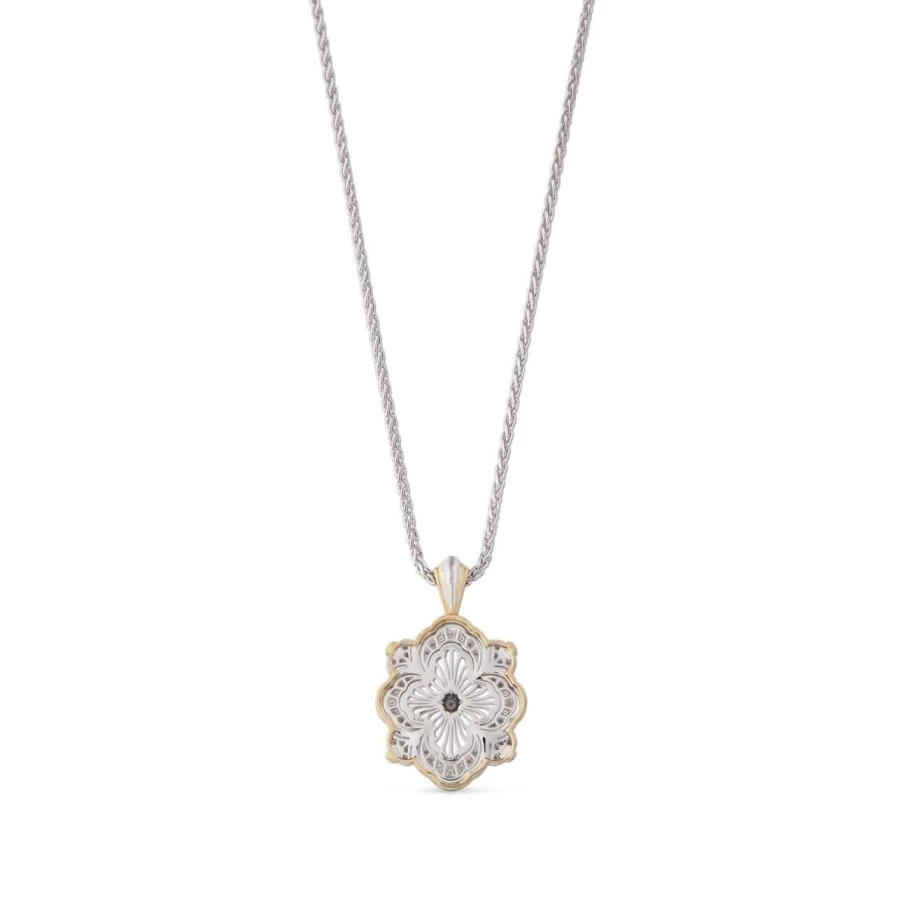 Buccellati Opera Tulle Premium Diamond Pendant Necklace 18K Gold Luxury Jewelry