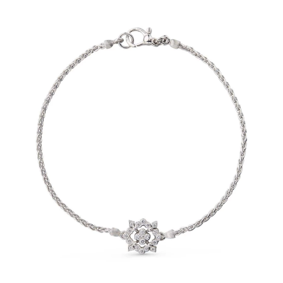 Buccellati Carlotta 18K Gold Diamond Bracelet Luxury Italian Jewelry