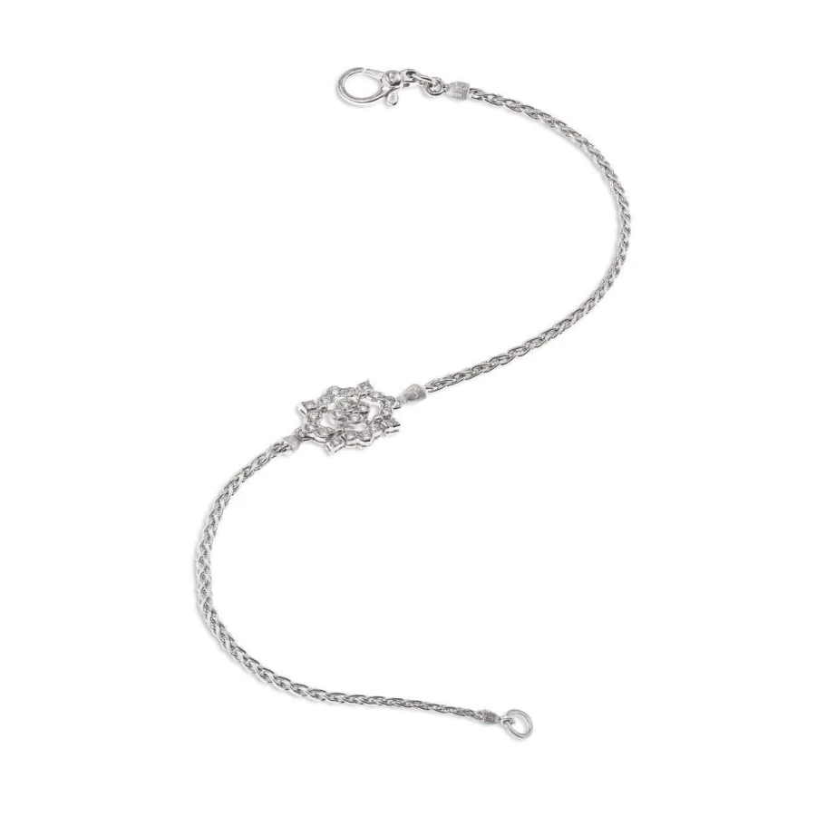 Buccellati Carlotta 18K Gold Diamond Bracelet Luxury Italian Jewelry