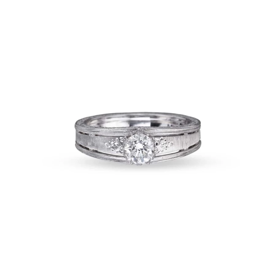 Buccellati Beatrice Ring - Luxury 18K Gold Diamond Vintage Inspired Jewelry