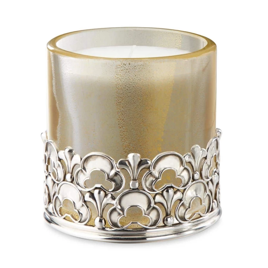 Buccellati Opera Elegant Crystal Candle Holder - Luxury Home Decor Gift