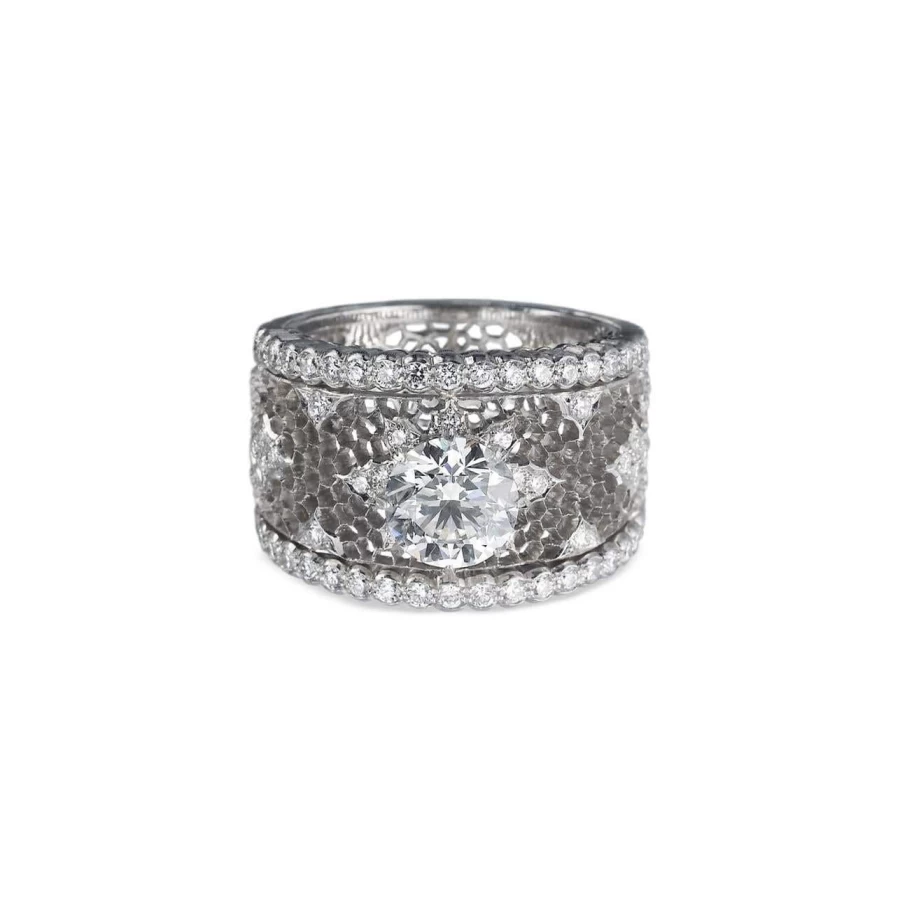 Buccellati Ginevra Ring - Luxury Italian Gold & Diamond Jewelry