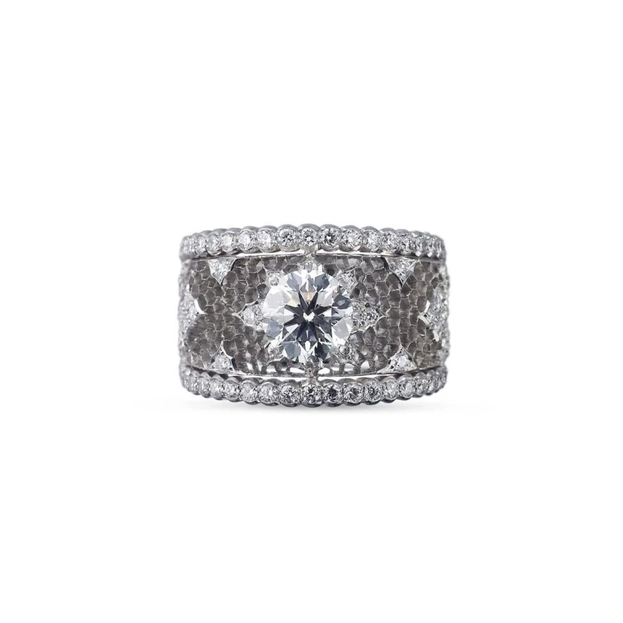 Buccellati Ginevra Ring - Luxury Italian Gold & Diamond Jewelry